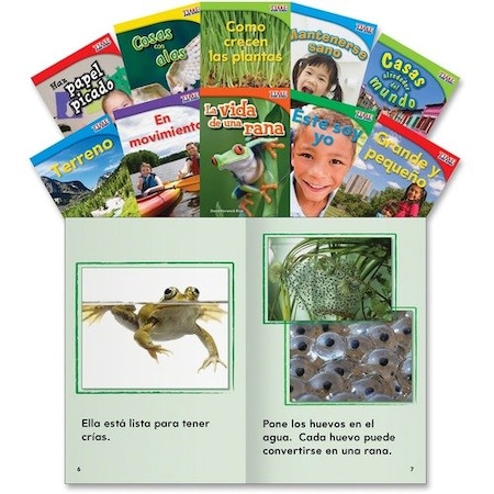 Shell Education Teacher Created Materials TFK Emergent Books, Spanish, Multi, 10PK SHL16096